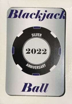 Blackjack Ball 2022 Souvenir Playing Cards